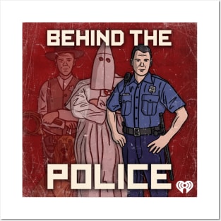 Behind the Police Posters and Art